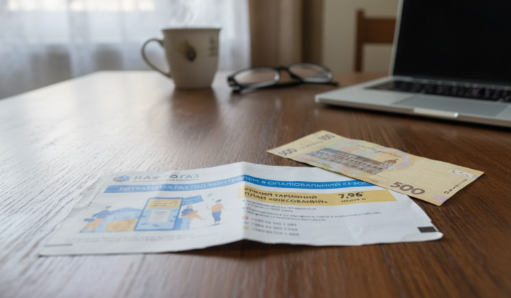 Онлайн довідка про борг за газ