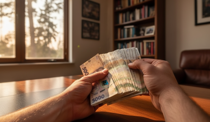 Зростання середньої зарплати в Україні