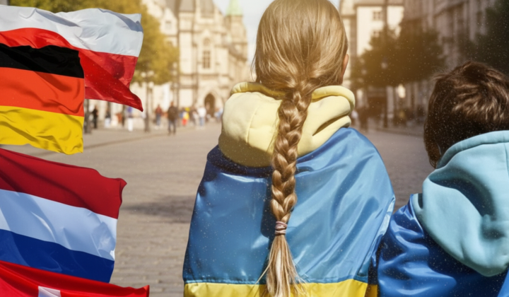 Украинские беженцы в Европе