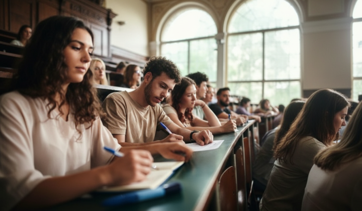 Students who left university