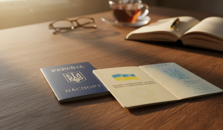 Passport booklet from 1994