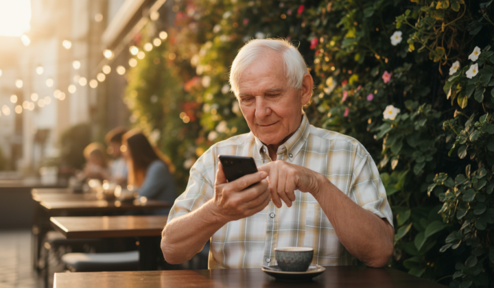 Pensioners' identification abroad