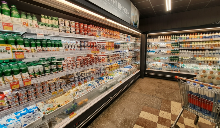 Price increase of dairy products in Ukraine