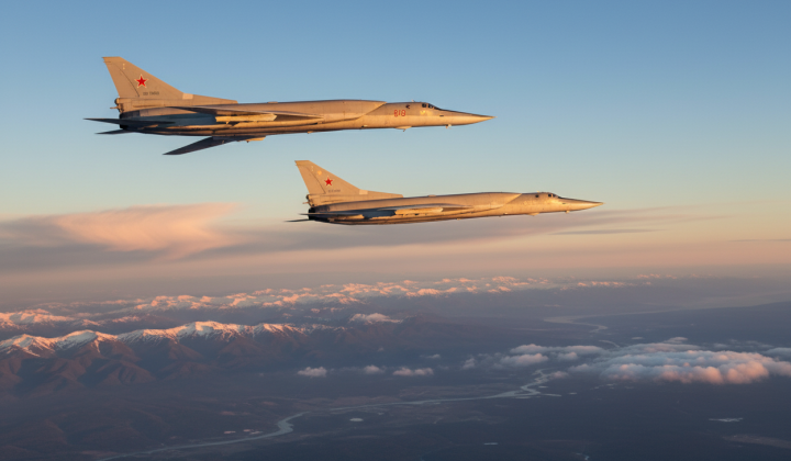 Tu-95MS over the Norwegian Sea