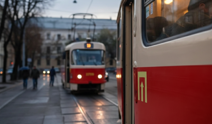 Аварія трамваїв у Києві