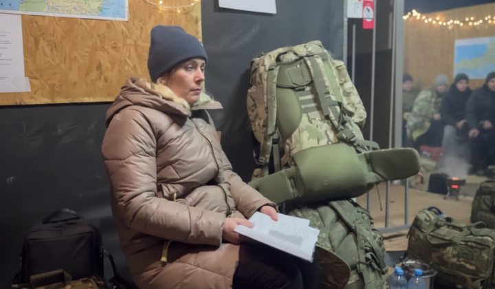 Окупанти в будинку під Покровськом