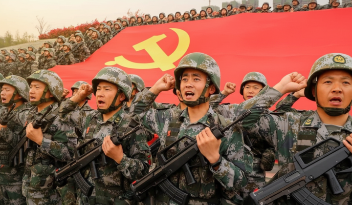 China's Military Exercises Near Taiwan