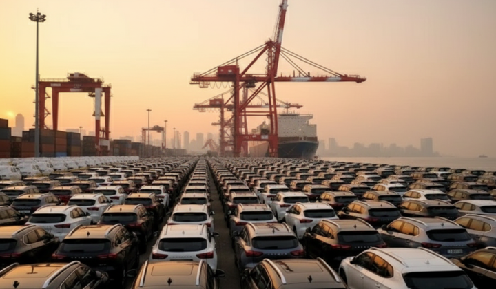 Decrease in Chinese car supplies to Russia