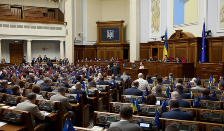 Депутати Верховної Ради на засіданні