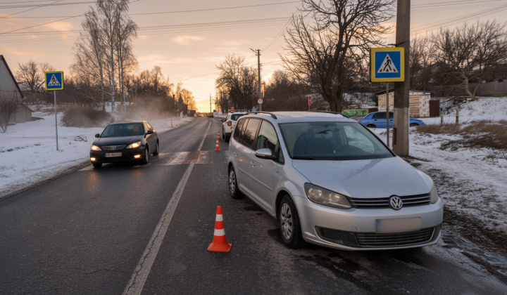 ДТП с участием подростка в Киевской области