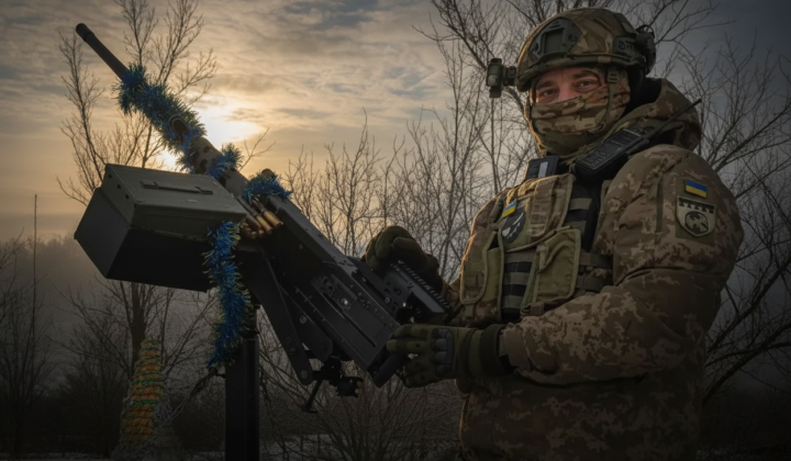 Бійці ПвК 'Південь' святкують Новий рік