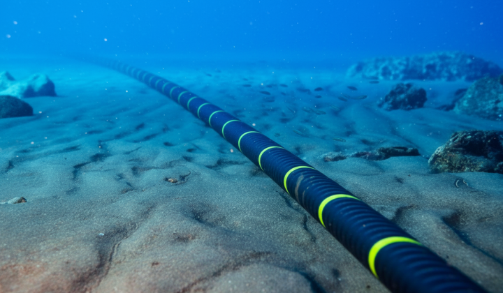Damage to undersea cables in the sea