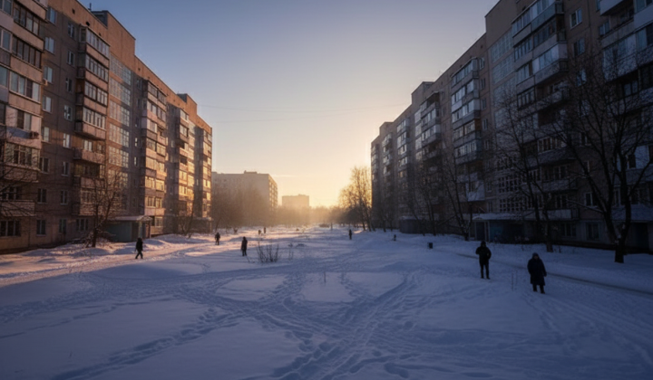 Київ засинає під снігом
