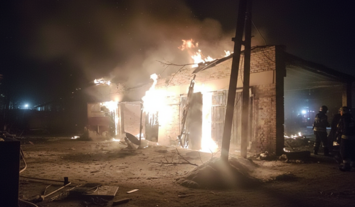 Атака безпілотників на лікарню