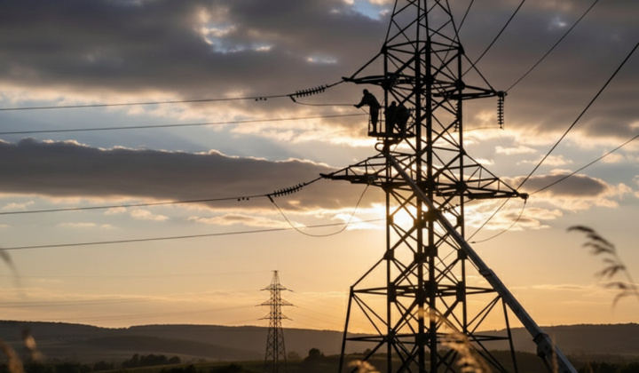 Increase in electricity imports from the EU