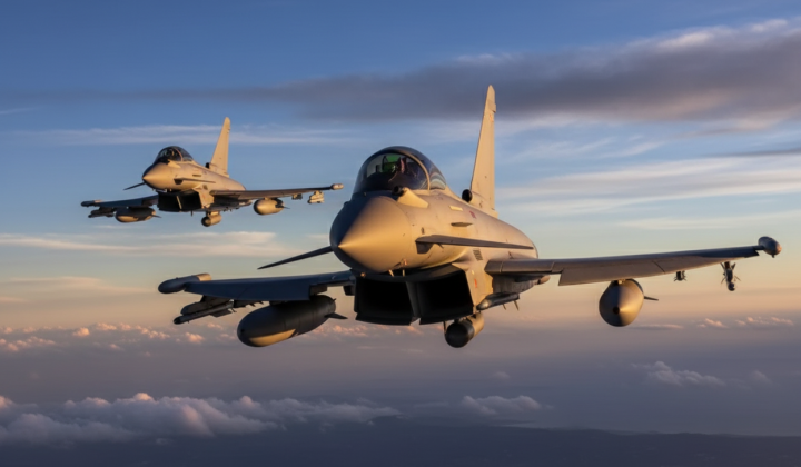 Румынские F-16 из-за российских дронов