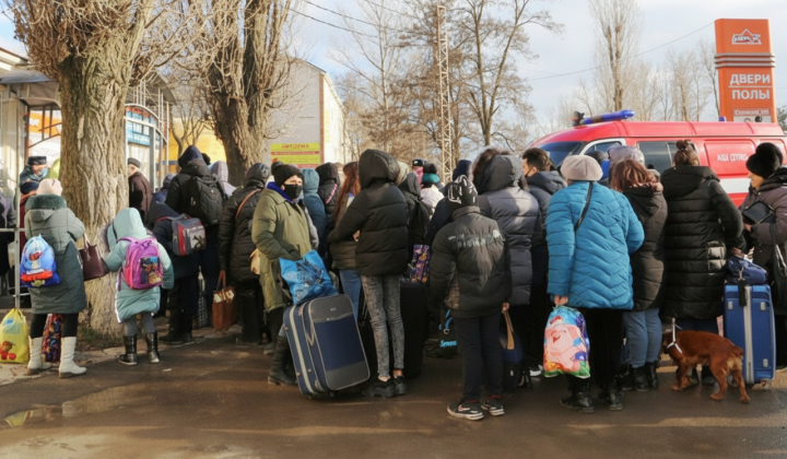Евакуація дітей з України