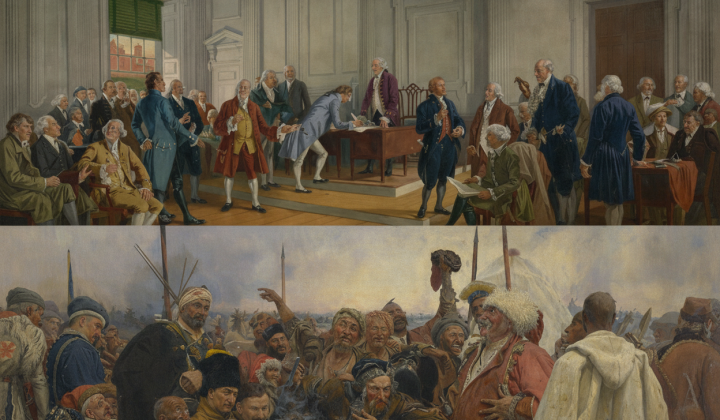 The Struggle of Ukraine and the USA for Independence