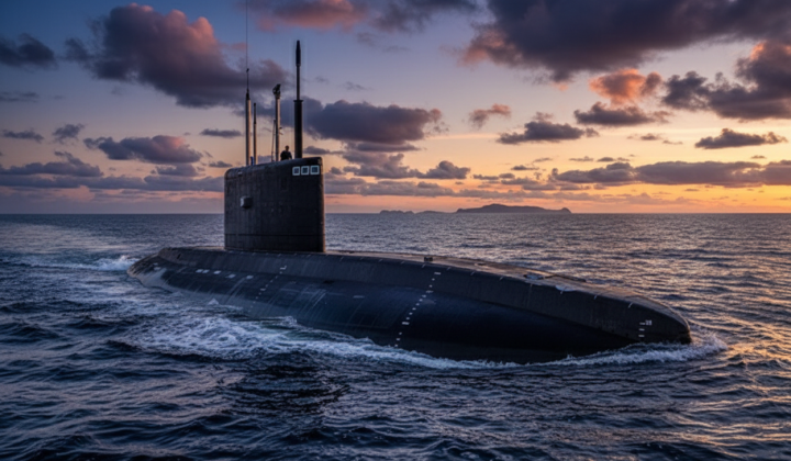 Russian submarine near Venezuela