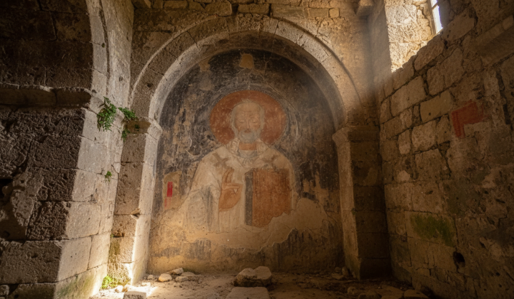 Фреска святого Миколая в Софії