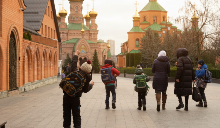 Расследование подпольной школы в Киеве