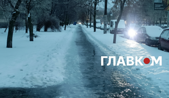 Зима в Києві, сніг та мороз