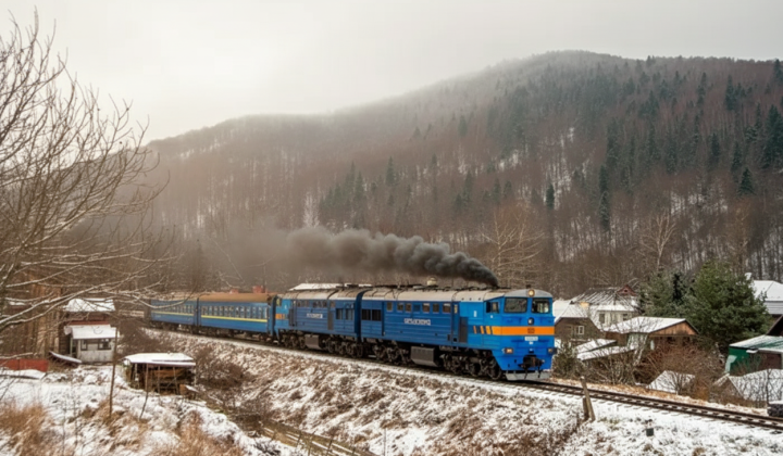 Обледеніння затримує рух поїздів