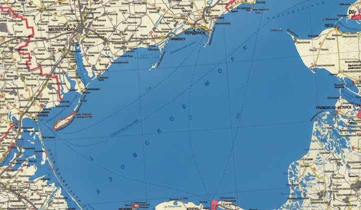 Російські кораблі в Азовському морі