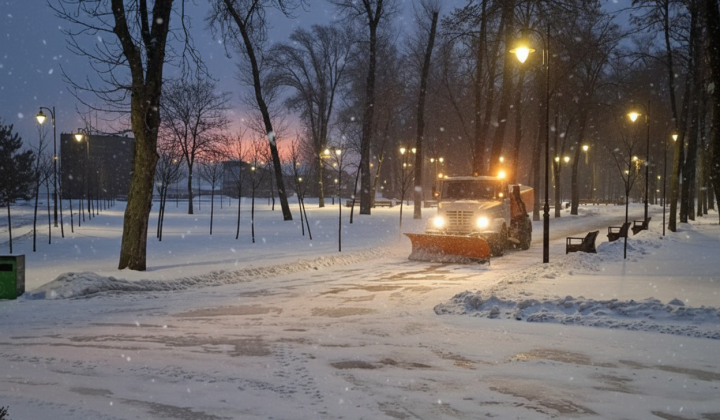 Київ очищають від снігу