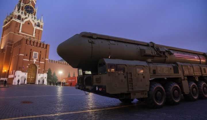 Launch of a ballistic missile in Ukraine