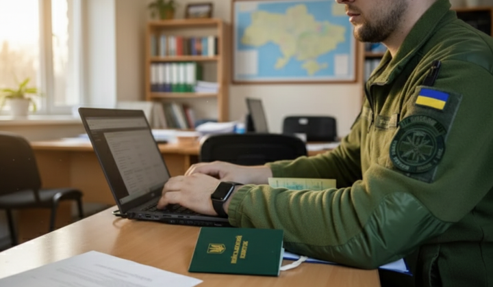 Relatives of missing persons against the background of documentation