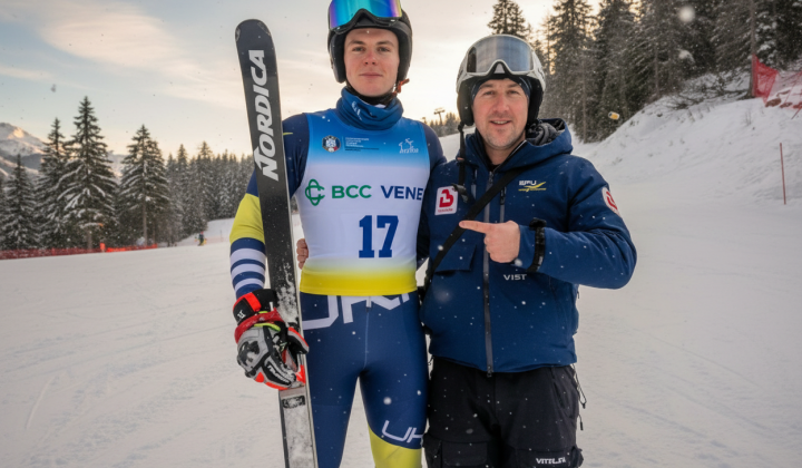 Ukrainian athletes with medals