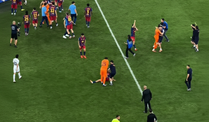 Barcelona defeated Real in the final