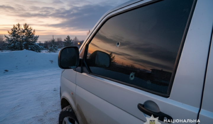 Стрілянина по військовому автобусу