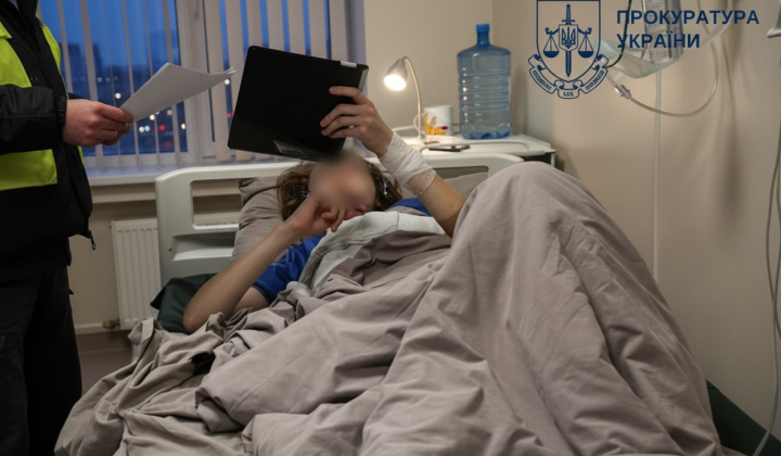 Підліток у кайданках у суді