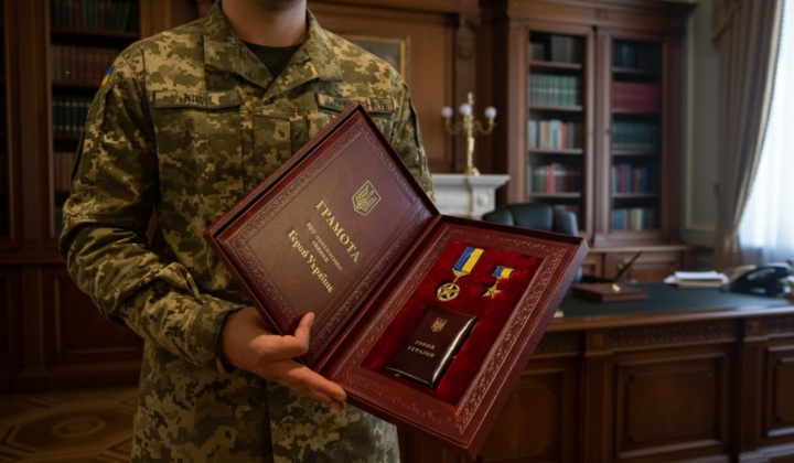 Zelensky awards heroes of Ukraine