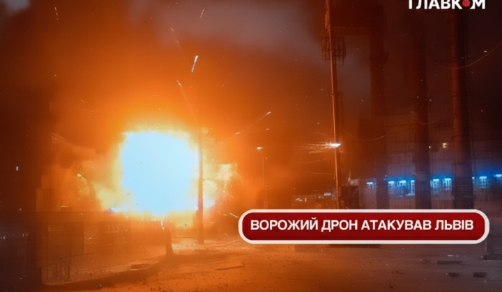 Российский дрон на детской площадке
