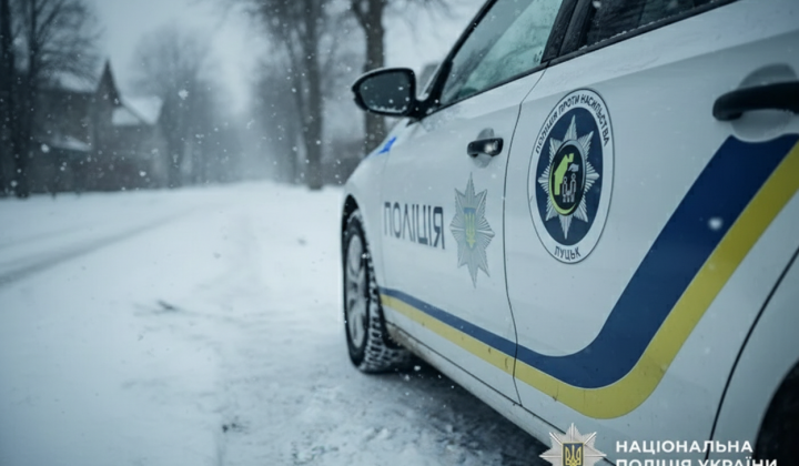 Поліцейський прикрив жінку з дитиною