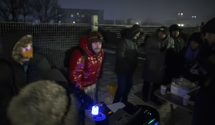 Мешканці ЖК 'Комфорт Таун' влаштували вечірку