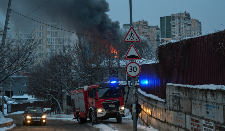 Пожежа у приватному будинку в Києві
