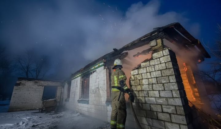 Пожежа через пічне опалення на Вінниччині