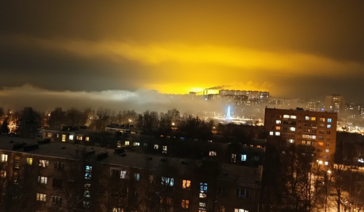 Пожежа на хімічному заводі у Підмосков'ї