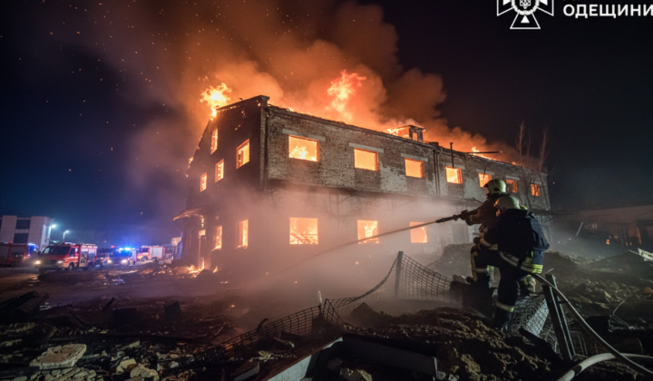 Пожежу на об'єкті інфраструктури ліквідовано в Одещині