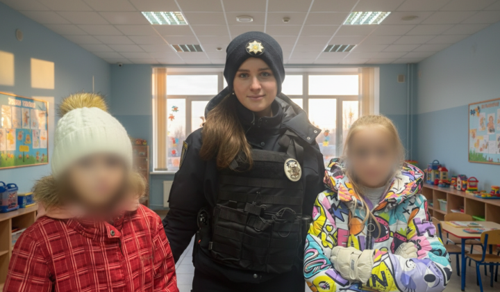 Дівчатка під наглядом поліції