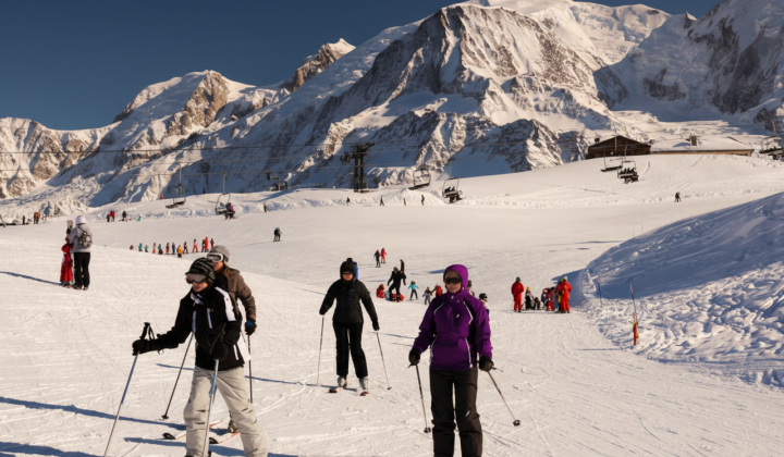 Alps in winter season 2026