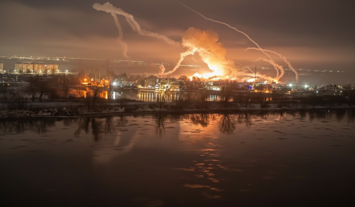 Пожежа в Афіпському після вибухів