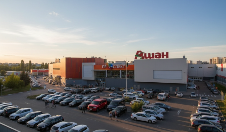 Гіпермаркет Auchan в ТРЦ 