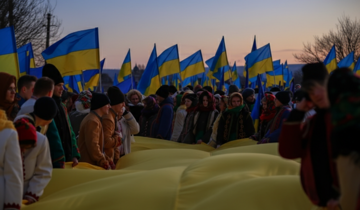 Зеленский поздравляет украинцев с Днем соборности