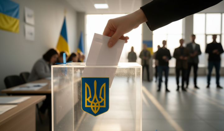 Front-line communities support elections in wartime