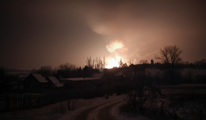 Attack on oil base in Penza